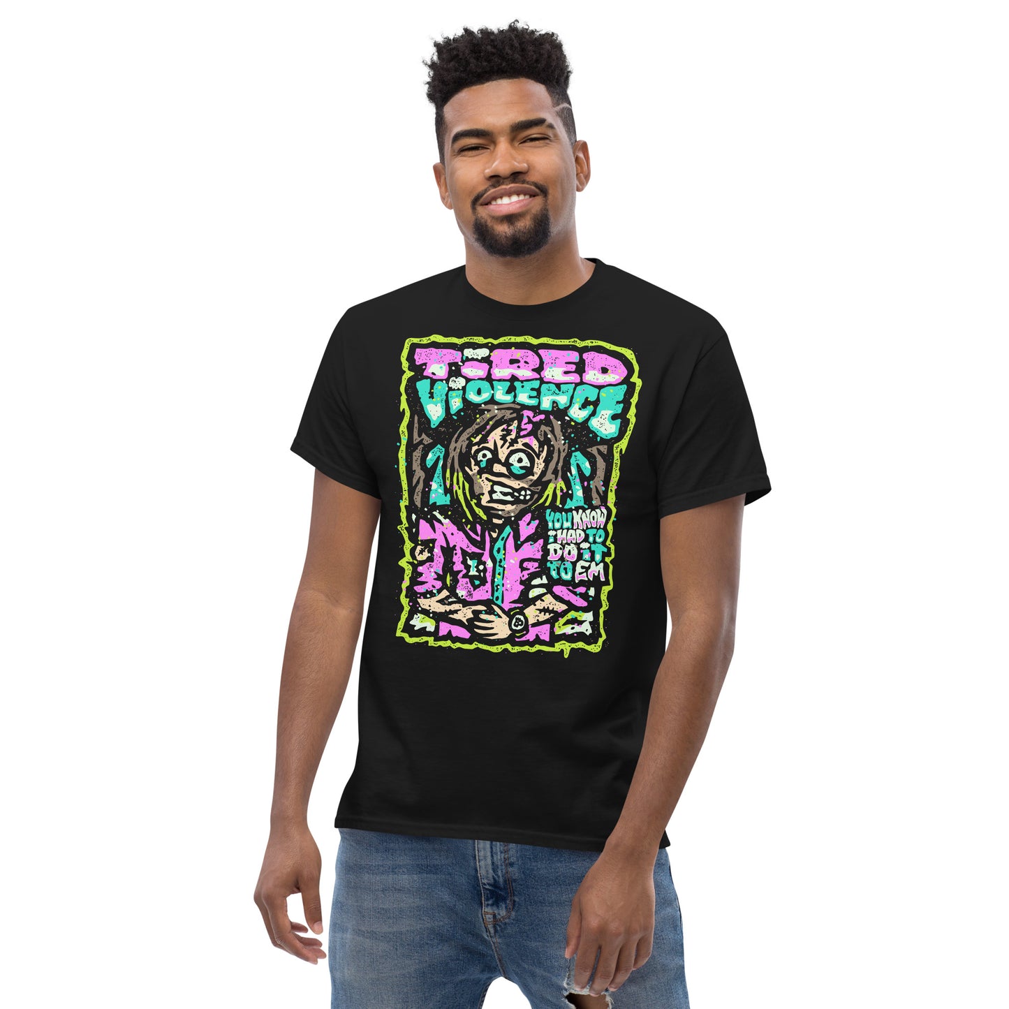 Tired Violence Zombie Tee