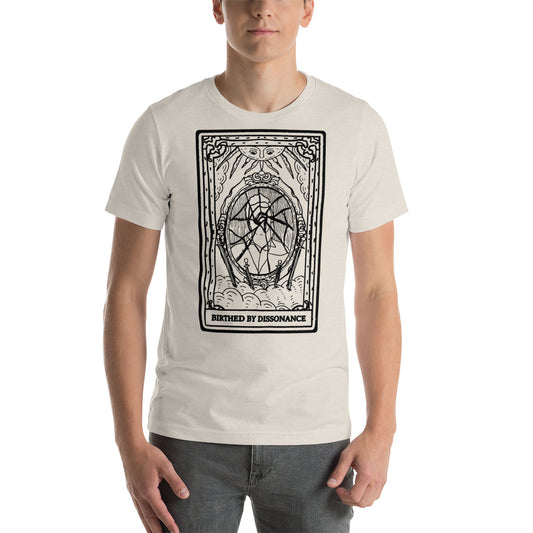 "Birthed By Dissonance" Tarot Card T-Shirt